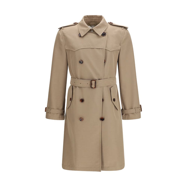 Burberry 60% Silk trench coat in beige