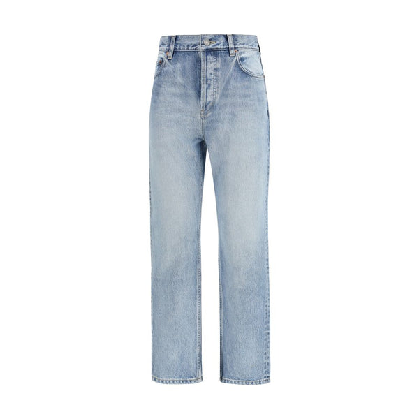 Saint Laurent 100% Cotton jeans in blue
