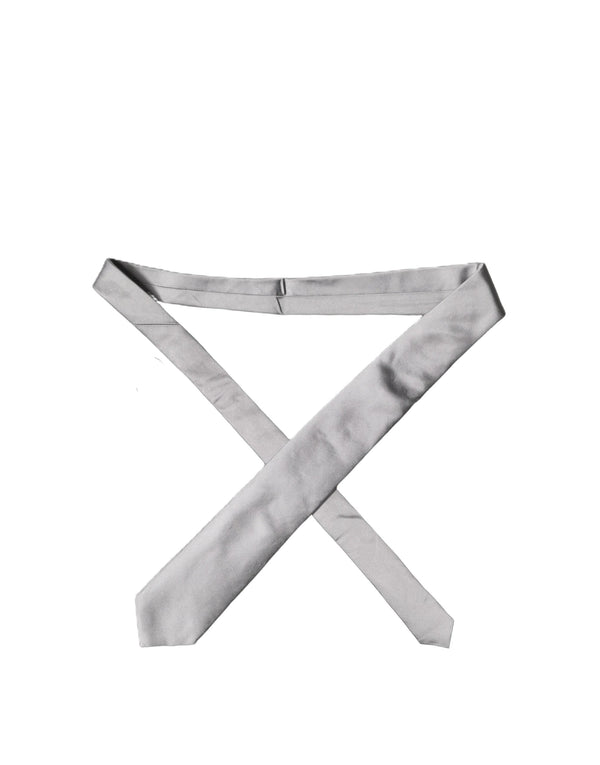 Dolce & Gabbana 100% Silk necktie in gray