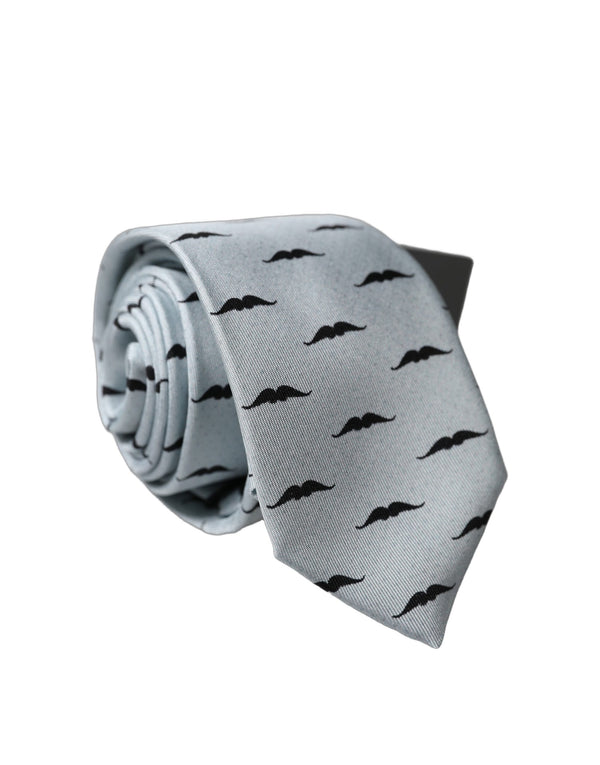 Dolce & Gabbana 100% Silk necktie in gray