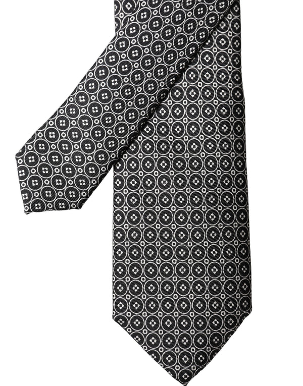 Dolce & Gabbana 100% Silk necktie in black