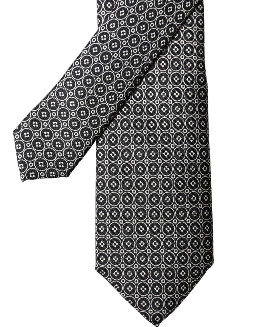 Dolce & Gabbana 100% Silk necktie in black