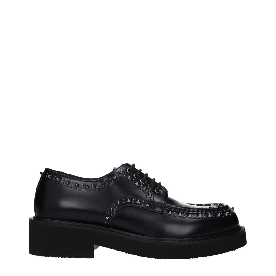 Valentino Garavani Leather oxford in black