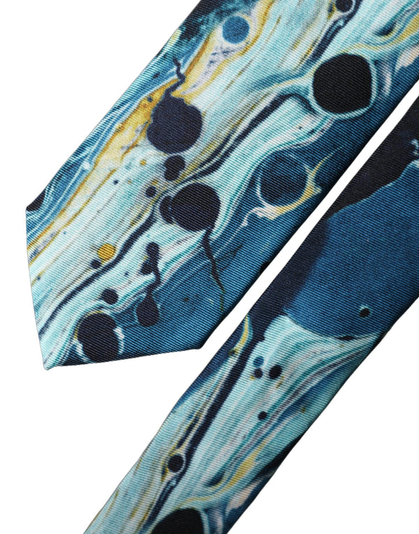 Dolce & Gabbana 100% Silk necktie in blue