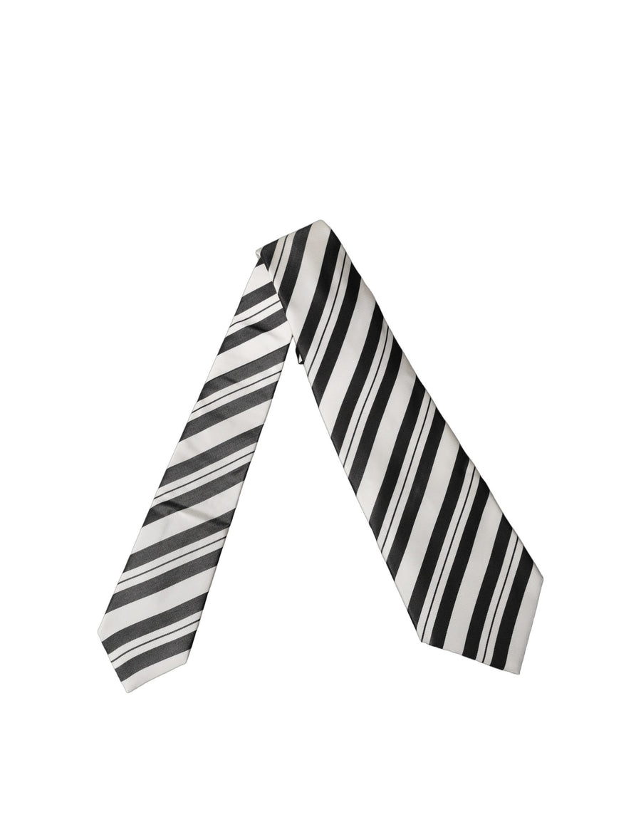 Dolce & Gabbana 100% Silk necktie in black