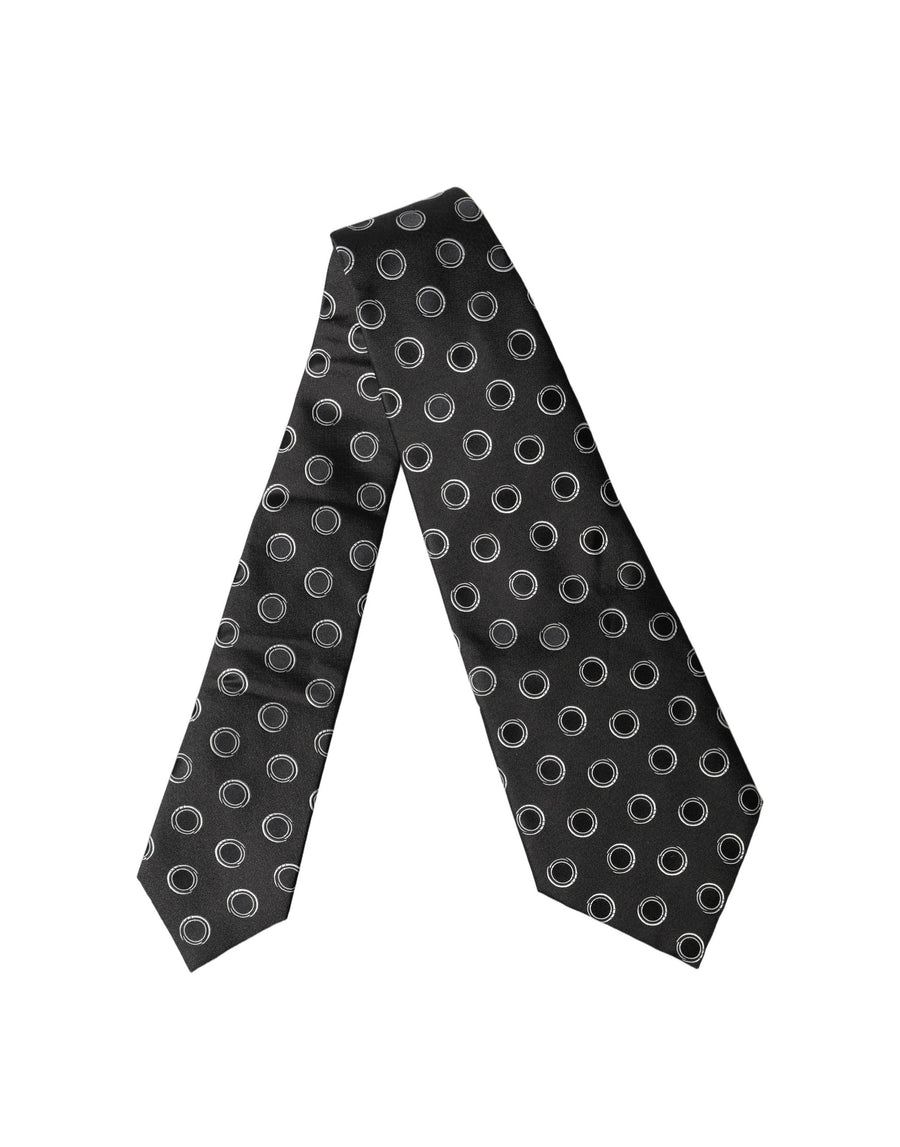 Dolce & Gabbana 100% Silk necktie in black