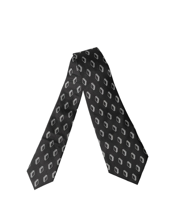 Dolce & Gabbana 100% Silk necktie in black