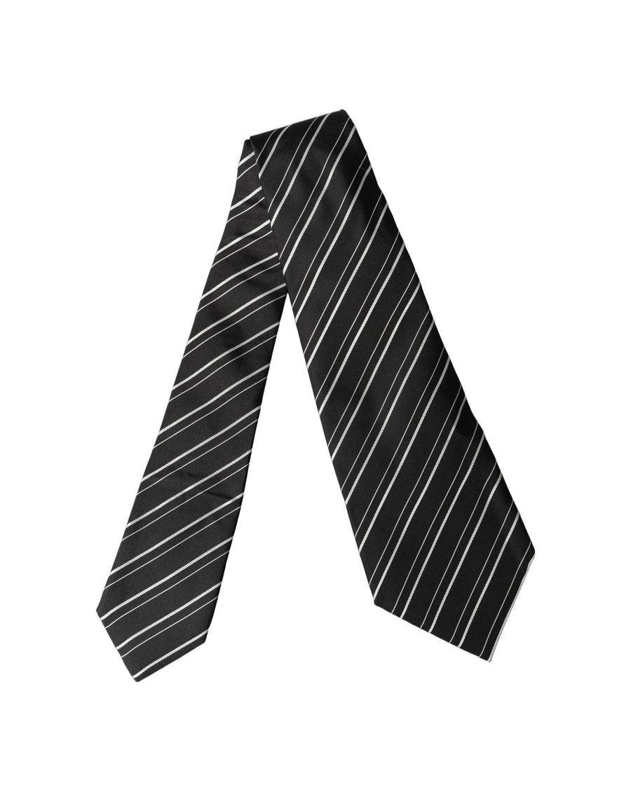 Dolce & Gabbana 100% Silk necktie in black