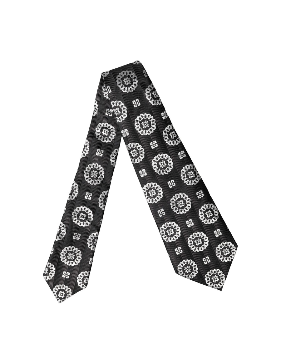 Dolce & Gabbana 100% Silk necktie in black