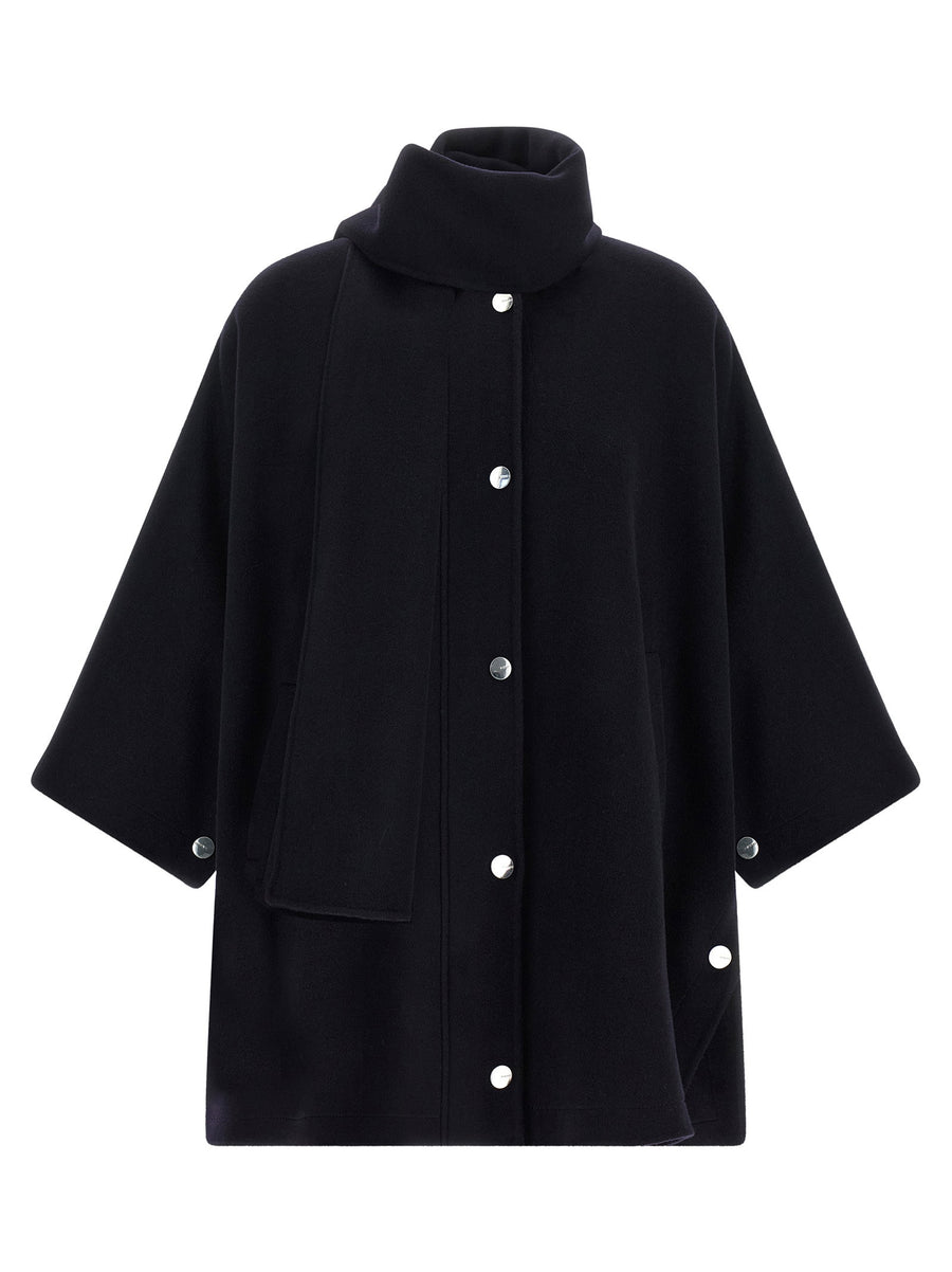 Pinko Caban Coat — Black