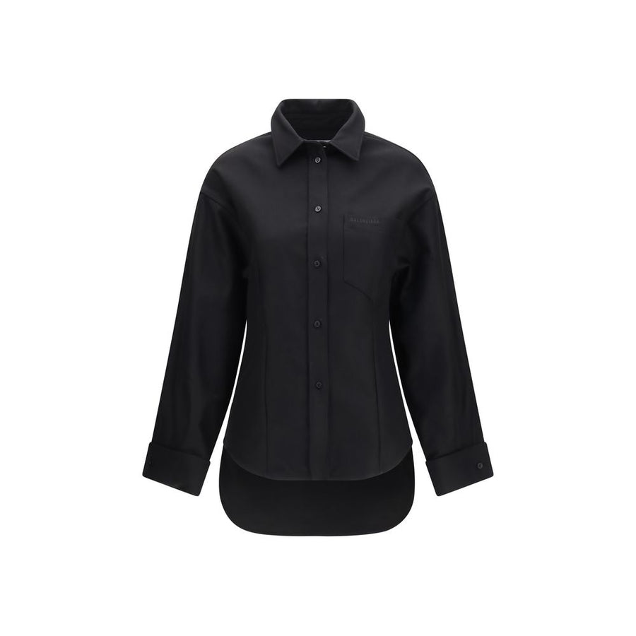 Balenciaga 100% Cotton shirt in black