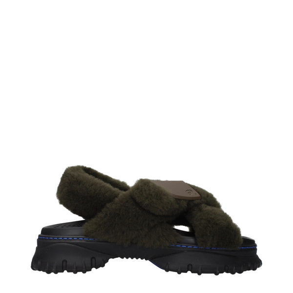 Burberry slipper in green