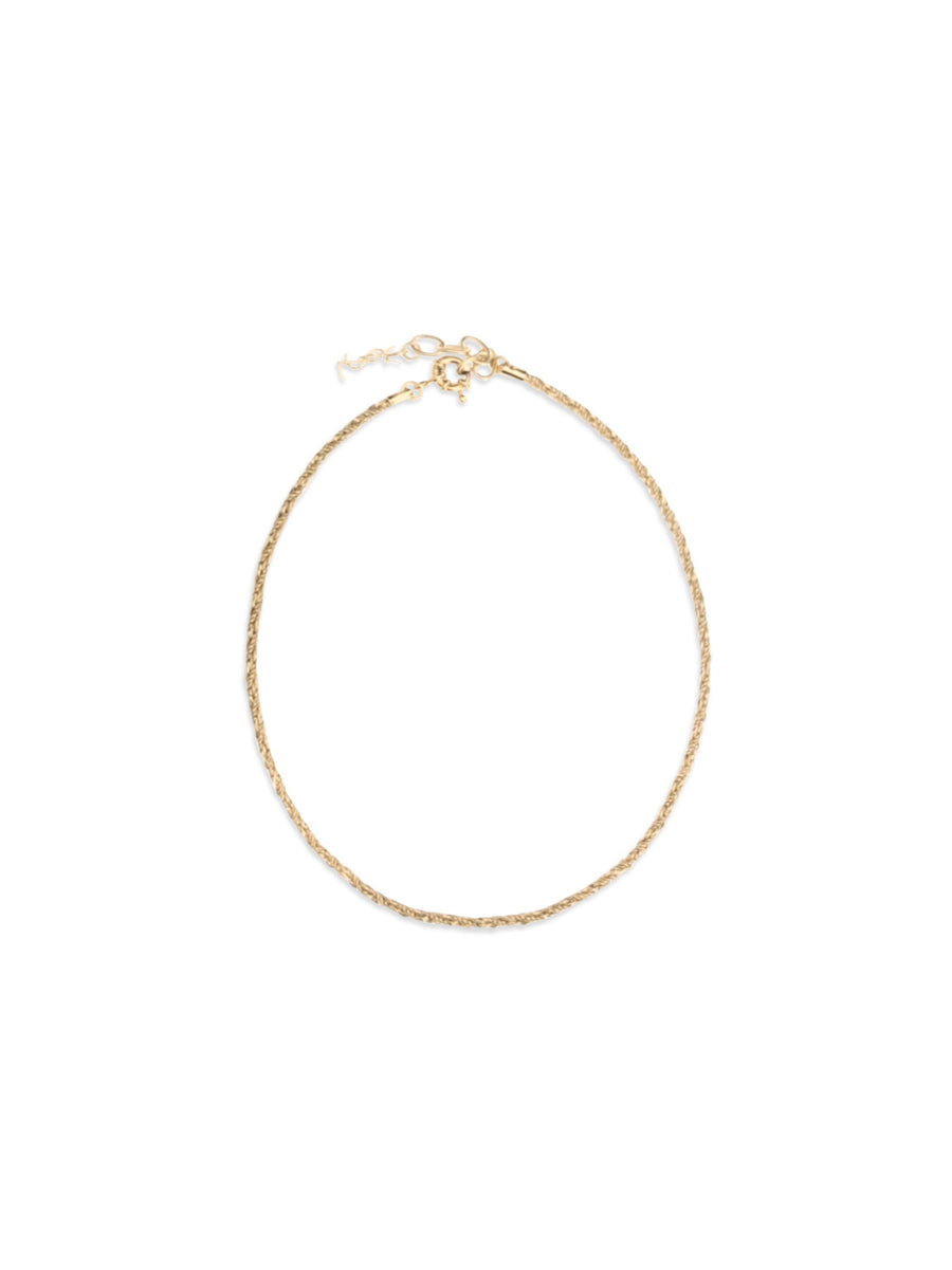 Saint Laurent 100% Brass necklace in gold
