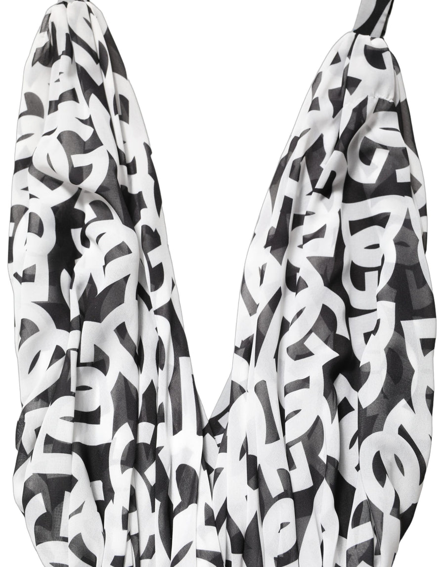Dolce & Gabbana 100% Polyester (external) maxi dress in black