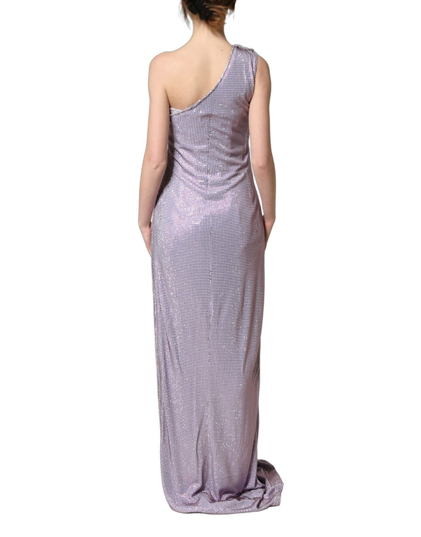 Dolce & Gabbana 50% Crystal dress in purple