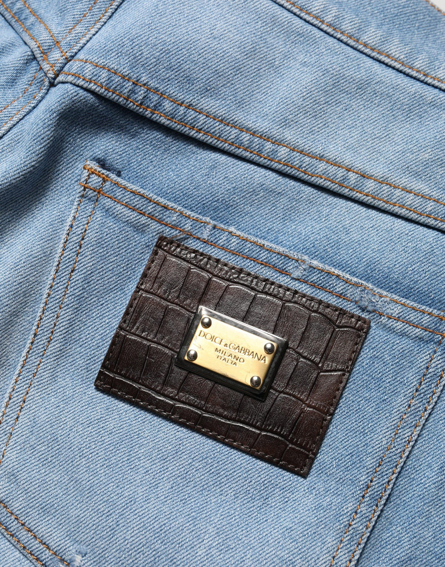 Dolce & Gabbana 98% Cotton jeans in blue