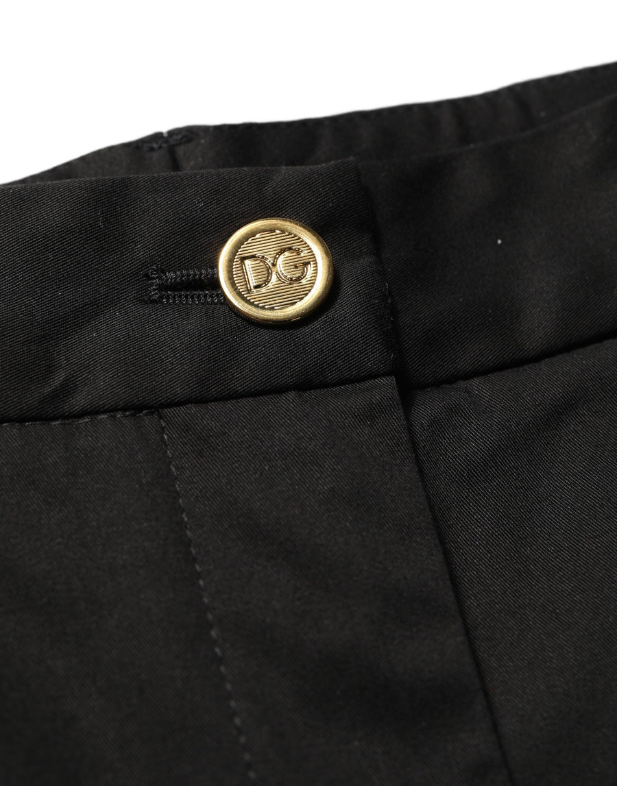 Dolce & Gabbana 97% Cotton trousers in black