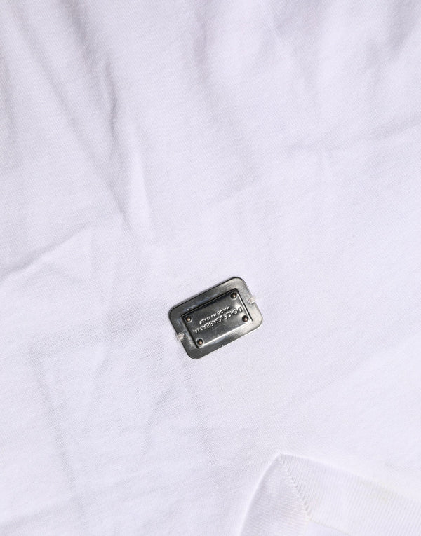 Dolce & Gabbana 100% Cotton t-shirt in white