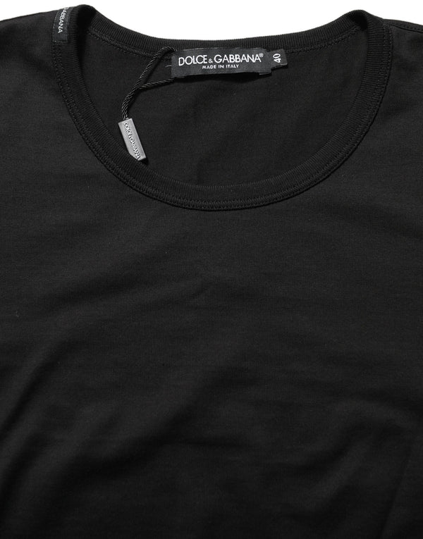 Dolce & Gabbana 100% Cotton t-shirt in black