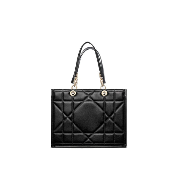 Dior 100% Leather with suede lining shoulder bag in black