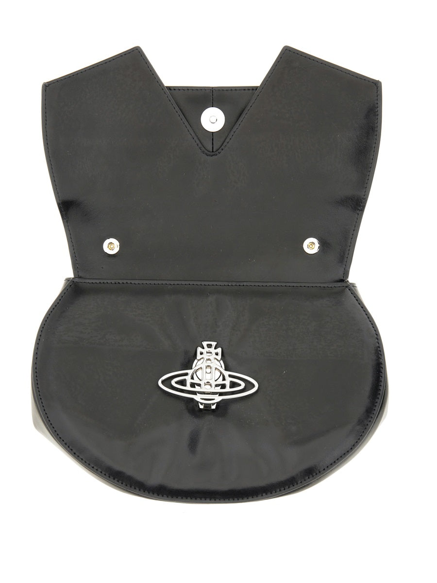 Shoulder Bag Sadie Black Cow Leather
