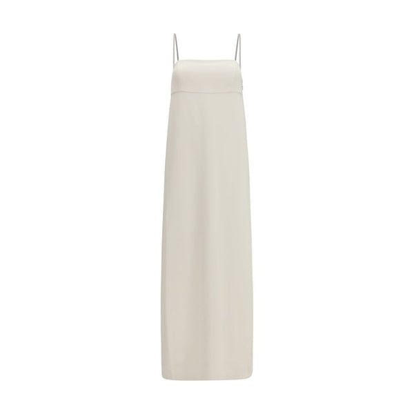 Brunello Cucinelli 52% Acetate dress in white
