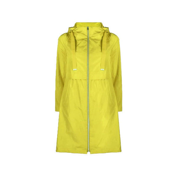 Herno 100% Polyester raincoat in yellow