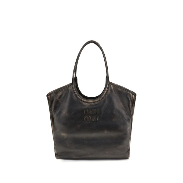 Miu Miu 100% Calf Leather Bos Taurus shoulder bag in brown