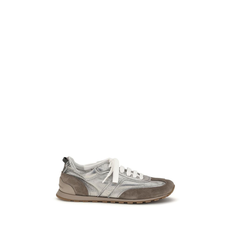 Brunello Cucinelli 100% Calf Leather Bos Taurus sneaker in multicolor