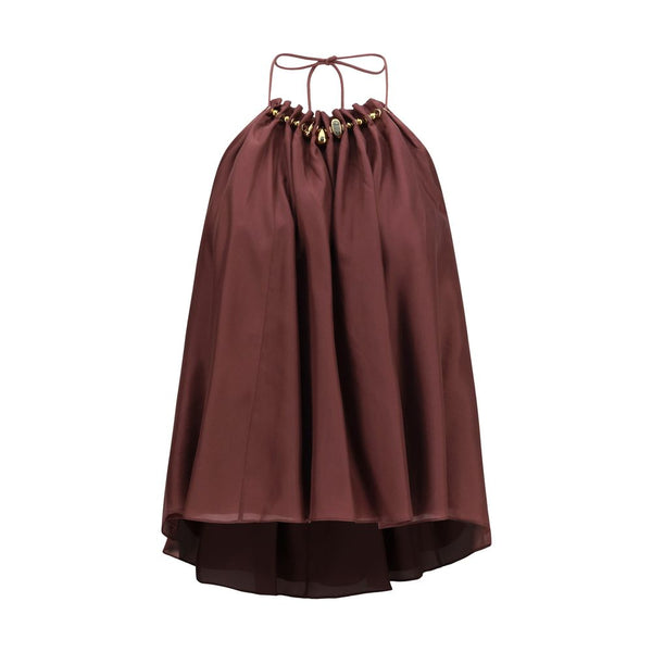 Zimmermann 100% Silk tank top in bordeaux