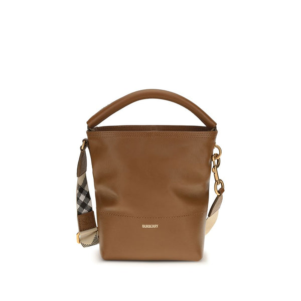 Burberry 100% Calf Leather Bos Taurus bucket bag in brown