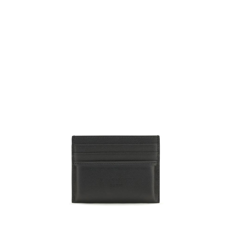Givenchy 100% Calf Leather Bos Taurus card case in black
