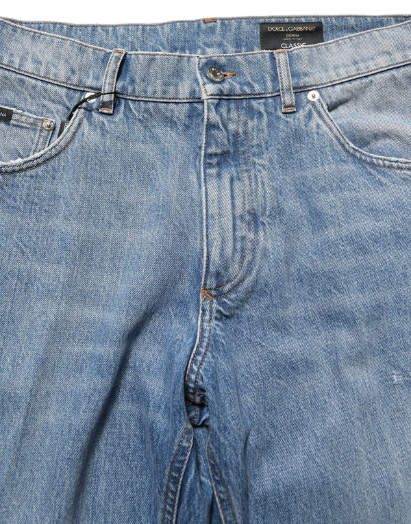 Dolce & Gabbana 100% Cotton jeans in blue