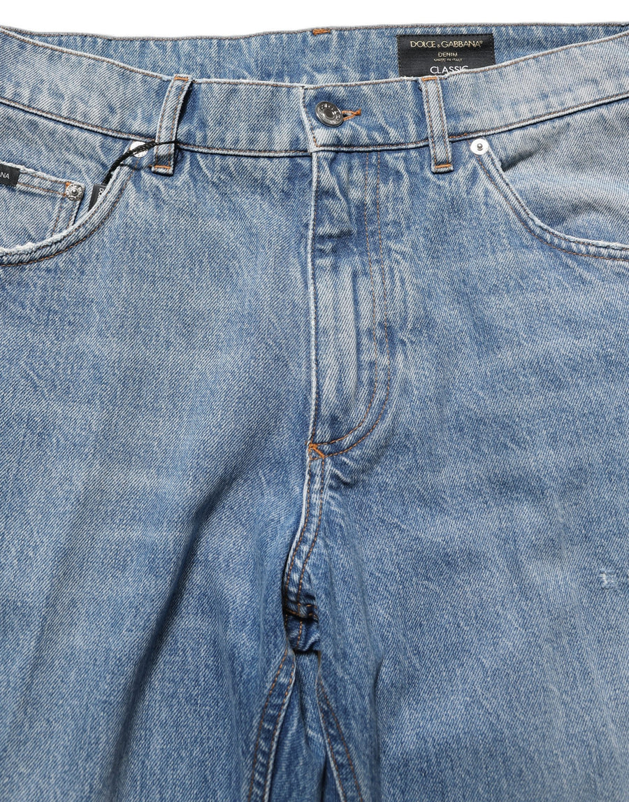 Dolce & Gabbana 100% Cotton jeans in blue
