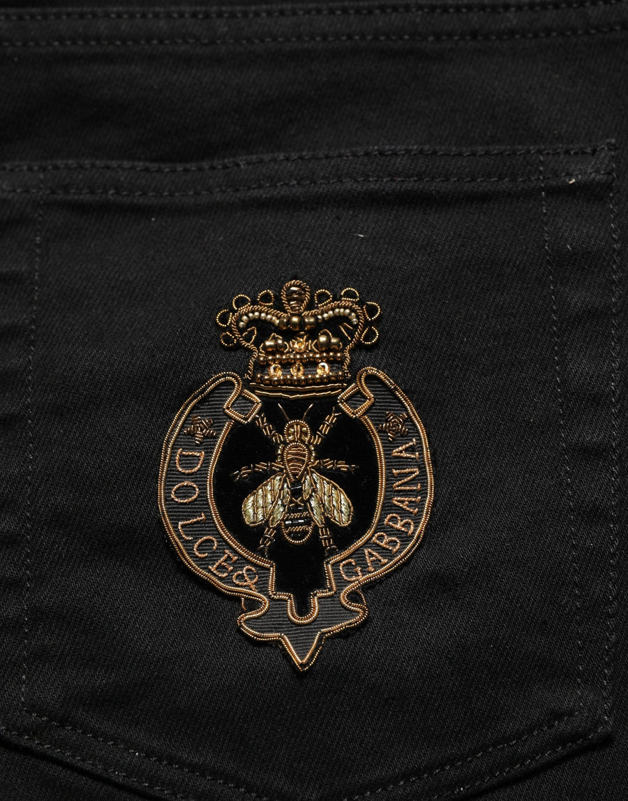 Dolce & Gabbana 98% Cotton jeans in black