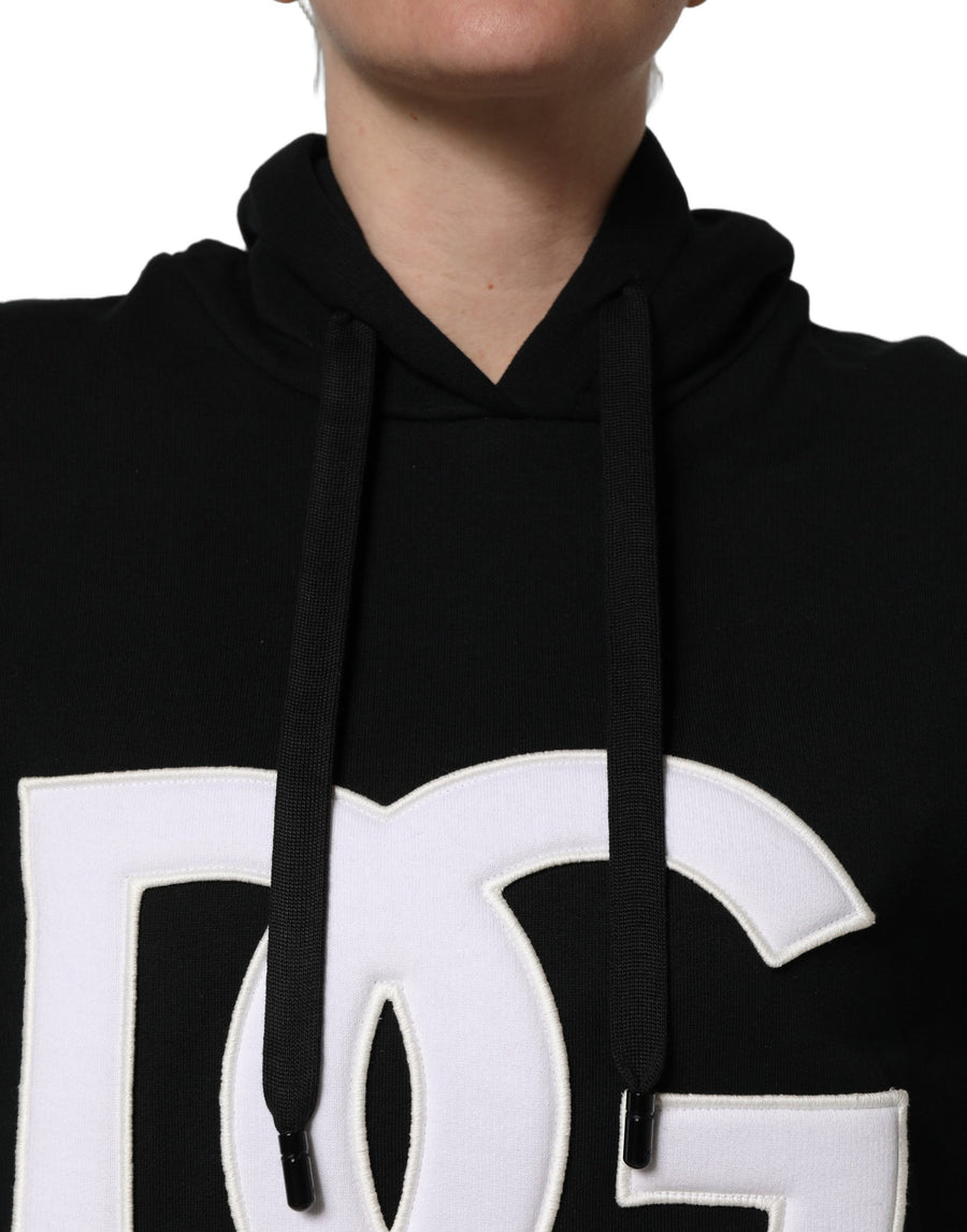 Dolce & Gabbana 100% Cotton hoodie in black