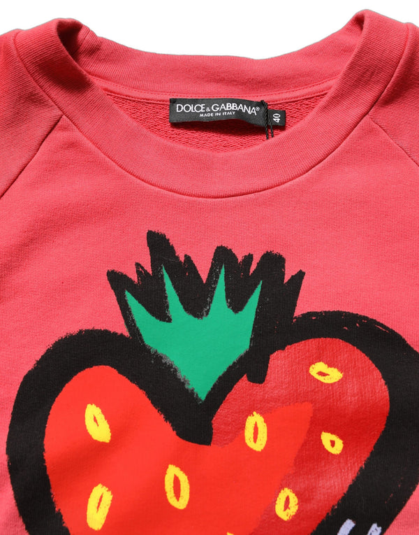 Dolce & Gabbana 100% Cotton sweatshirt in pink