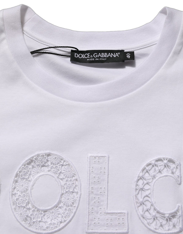Dolce & Gabbana 100% Cotton tank top in white