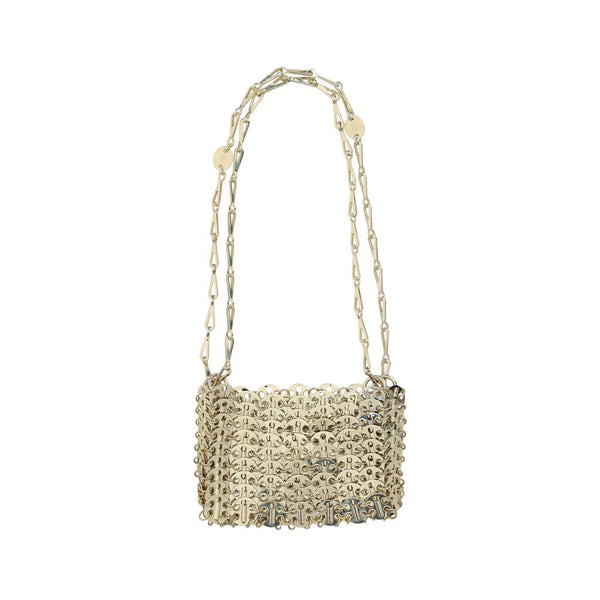 Rabanne 100% Brass shoulder bag in bicolor