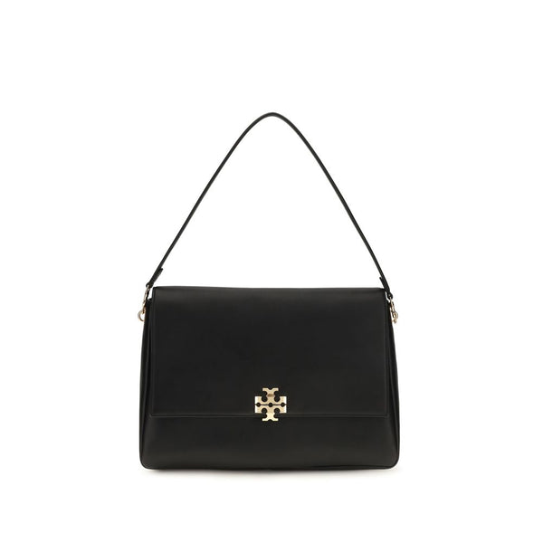 Tory Burch 100% Calf Leather Bos Taurus shoulder bag in black