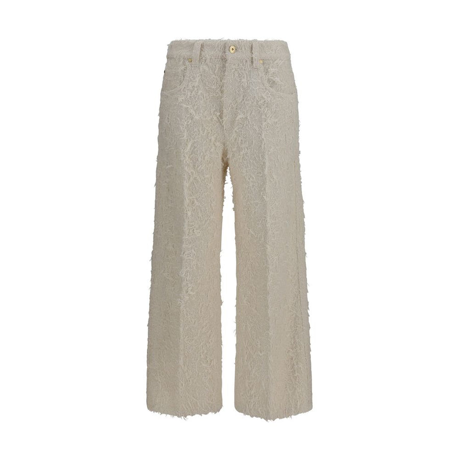Brunello Cucinelli 100% Cotton trousers in beige