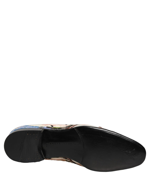 Dolce & Gabbana Leather loafer in multicolor