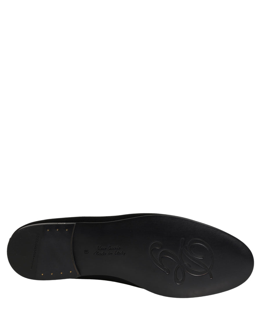 Dolce & Gabbana 100% Calfskin Leather loafer in black