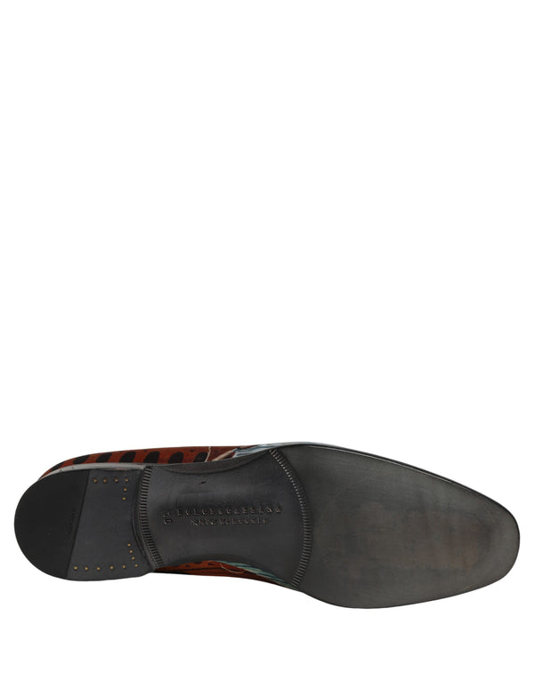 Dolce & Gabbana Leather loafer in multicolor