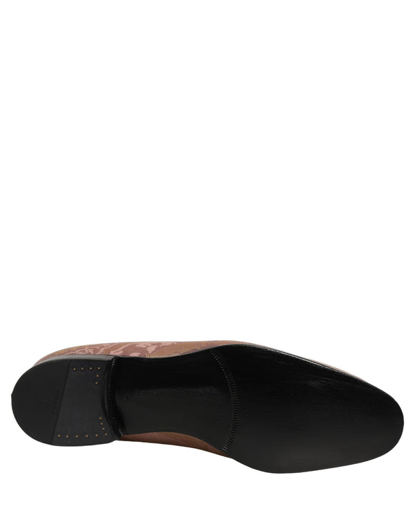 Dolce & Gabbana Leather loafer in pink
