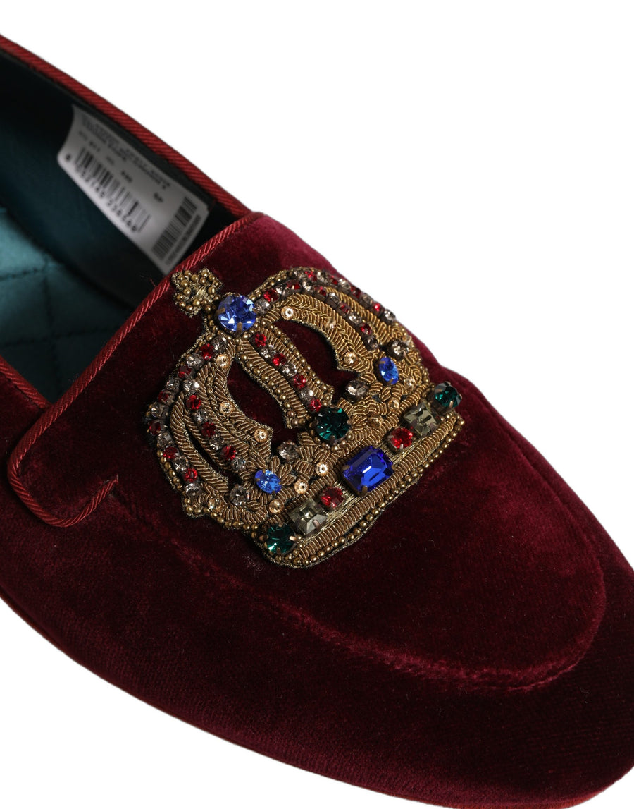 Dolce & Gabbana loafer in burgundy