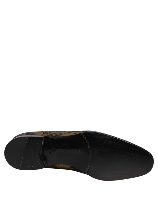 Dolce & Gabbana Leather loafer in blue