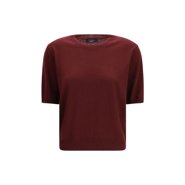 Max Mara 80% Wool Ovis Aries t-shirt in red