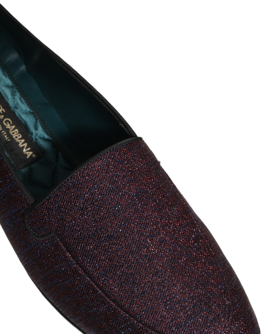 Dolce & Gabbana Leather loafers in burgundy