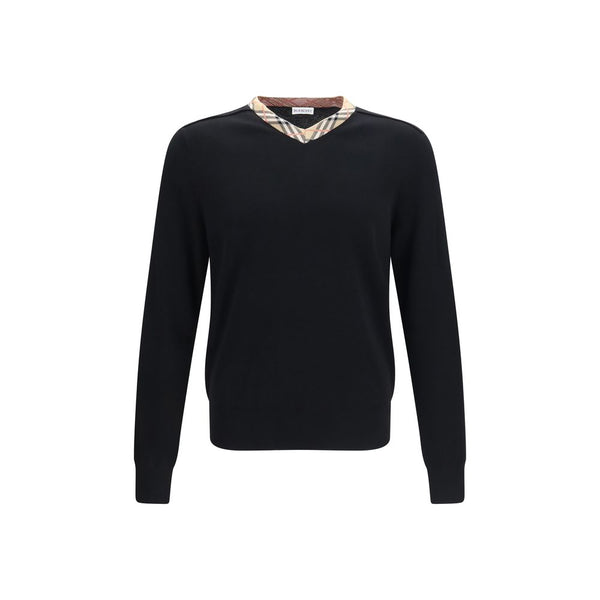 Burberry 100% Merino Wool Ovis Aries sweater in black